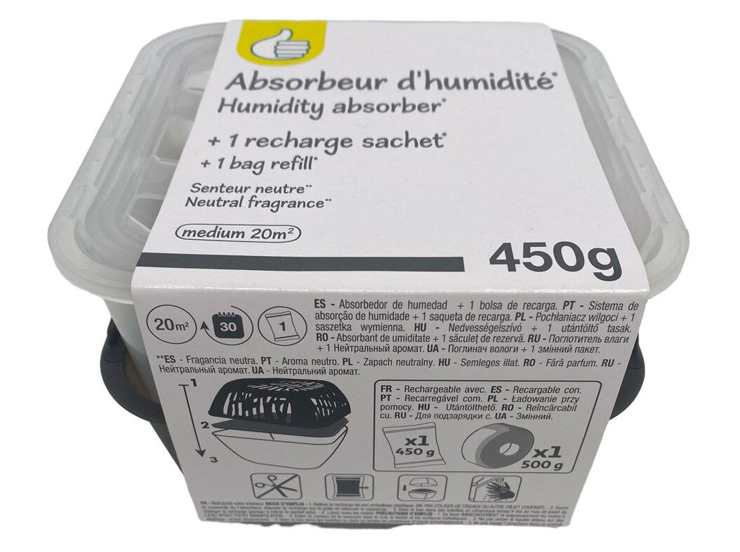 DESUMIDIFICADOR POLEGAR + RECARGA 450G image number 1