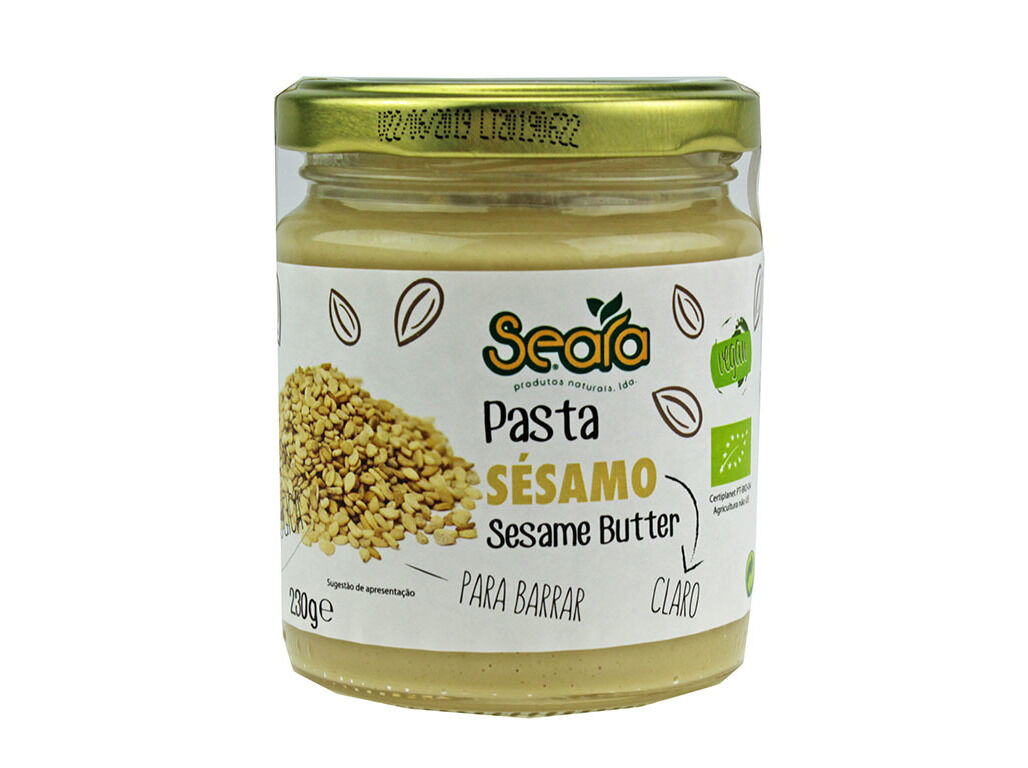 PASTA DE SESAMO SEARA (TAHIN) CLARA BIO 230G image number 1
