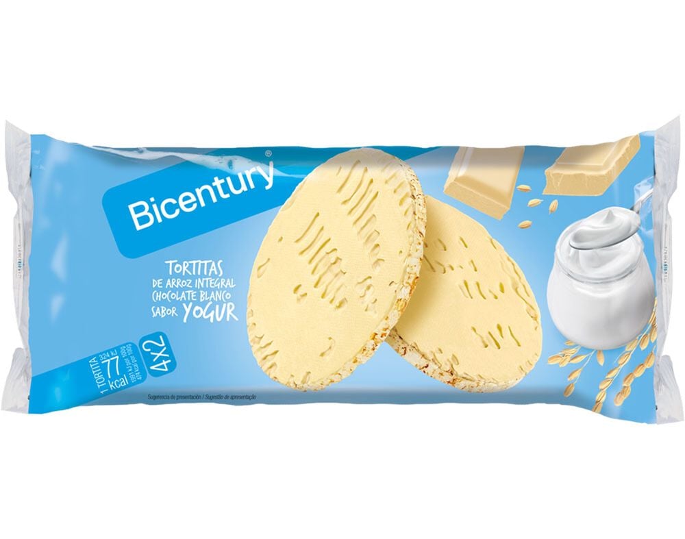 TORTITAS BICENTURY ARROZ IOGURTE 130G