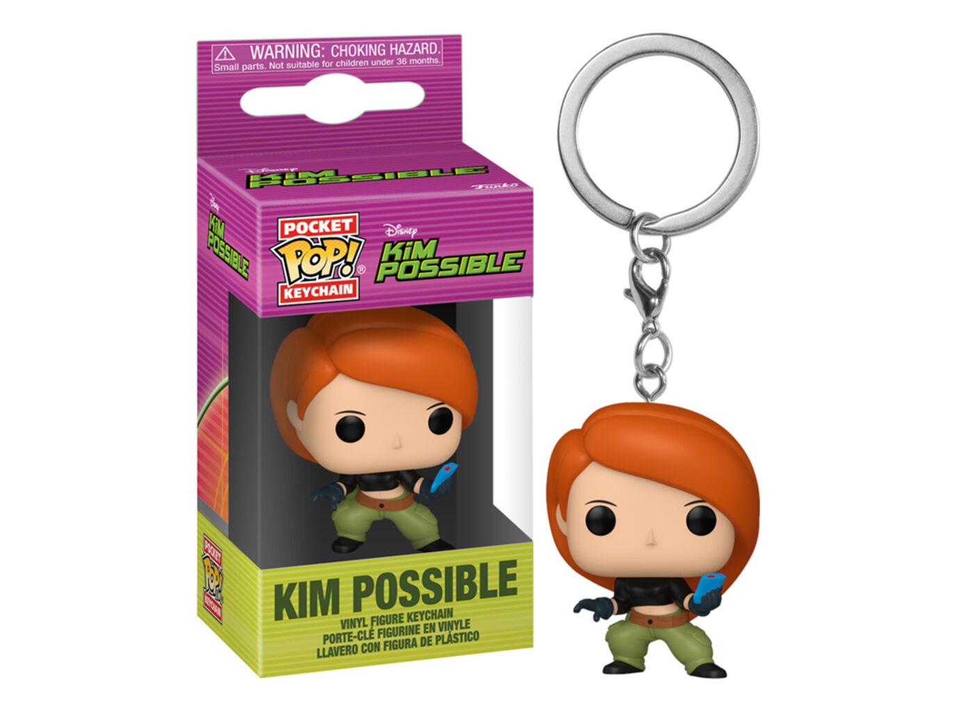 FIGURA FUNKO POP! KEYCHAIN: KIM POSSIBLE- KI image number 0