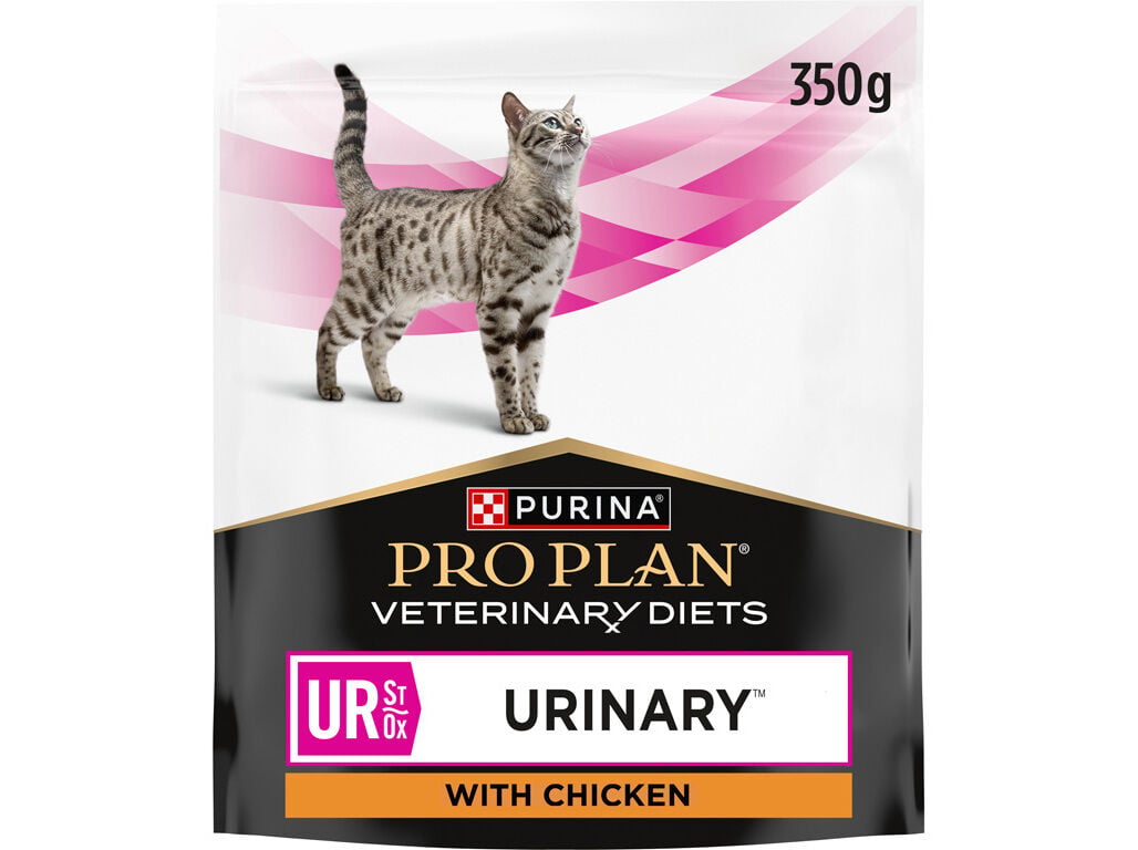 RA&Ccedil;&Atilde;O VETERIN&Aacute;RIA GATO PRO PLAN URINARY FRANGO 350G