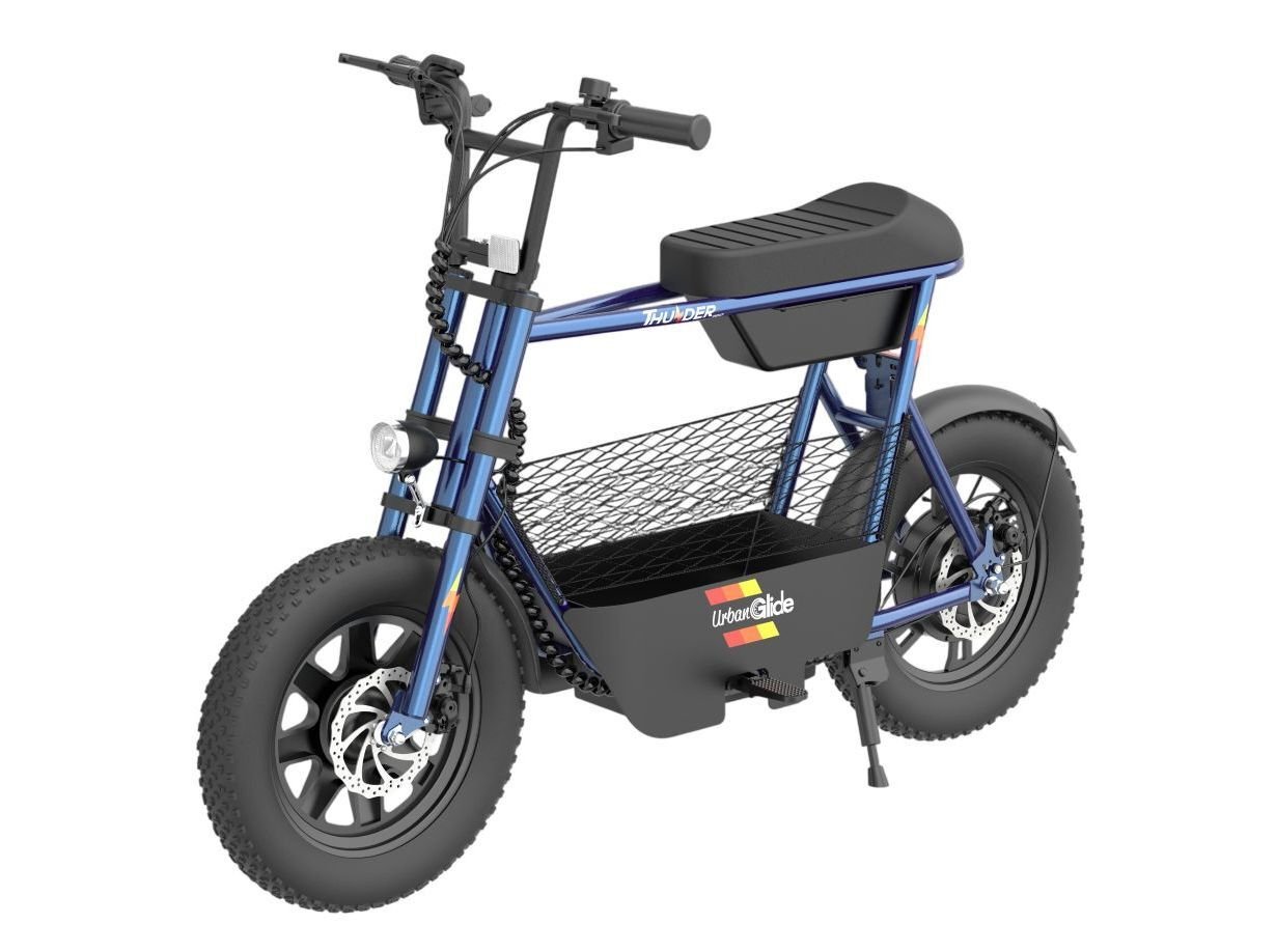 BICICLETA URBANGLIDE BLUE THUNDER 160 SEM PEDAIS image number 4
