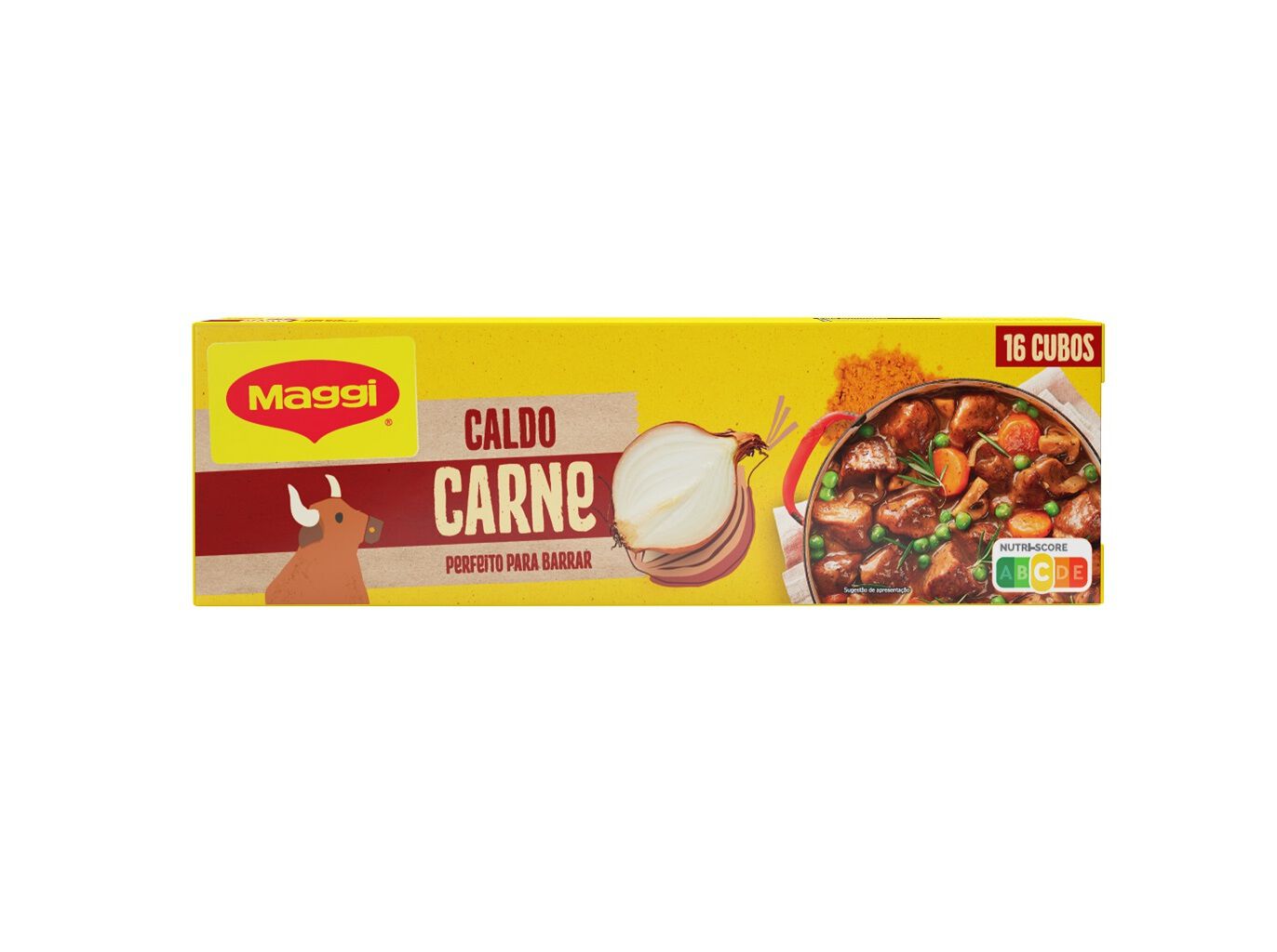 CALDO MAGGI CARNE 16 CUBOS 160G image number 0