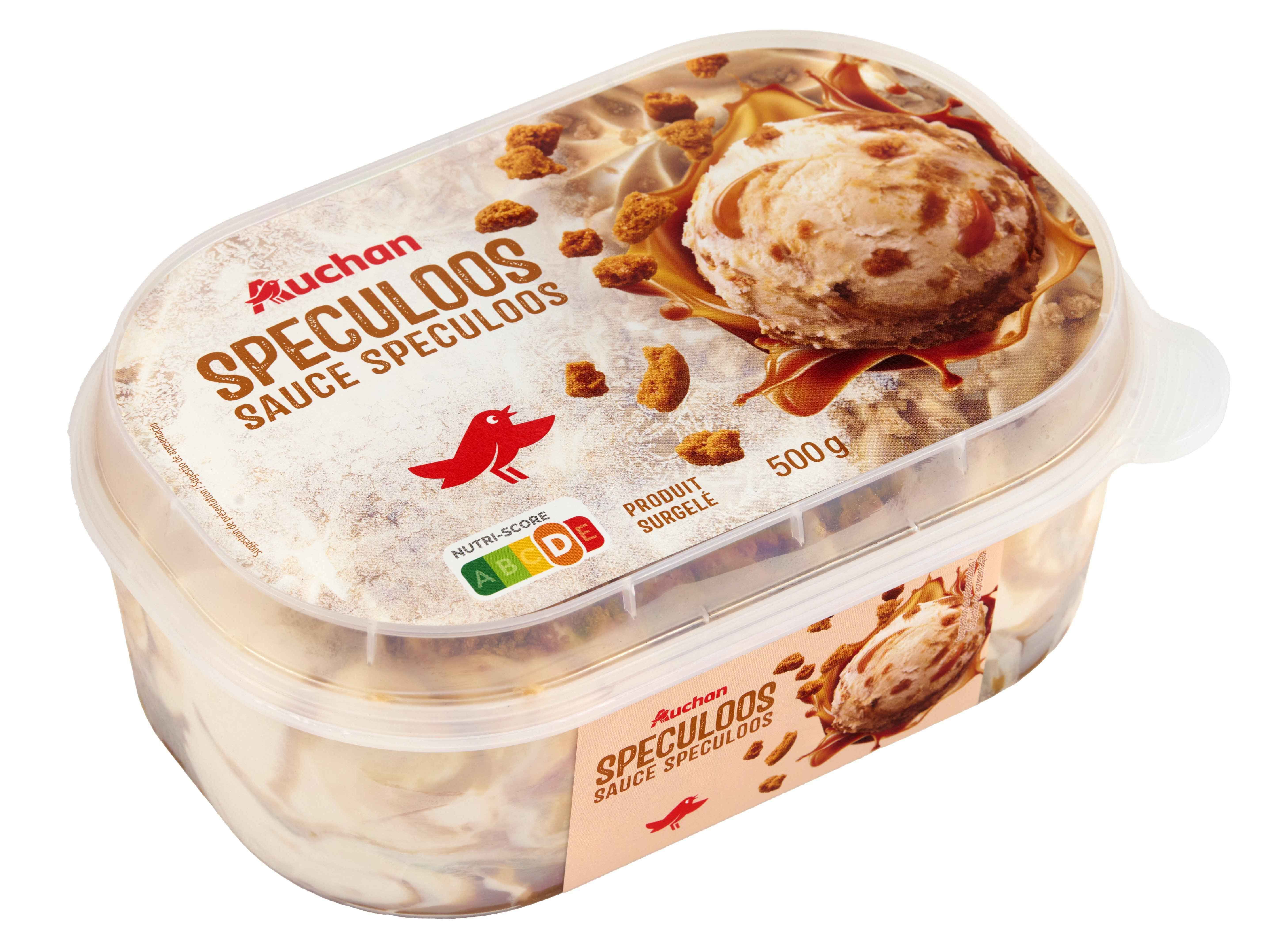 GELADO AUCHAN SPECULOOS 900ML image number 1