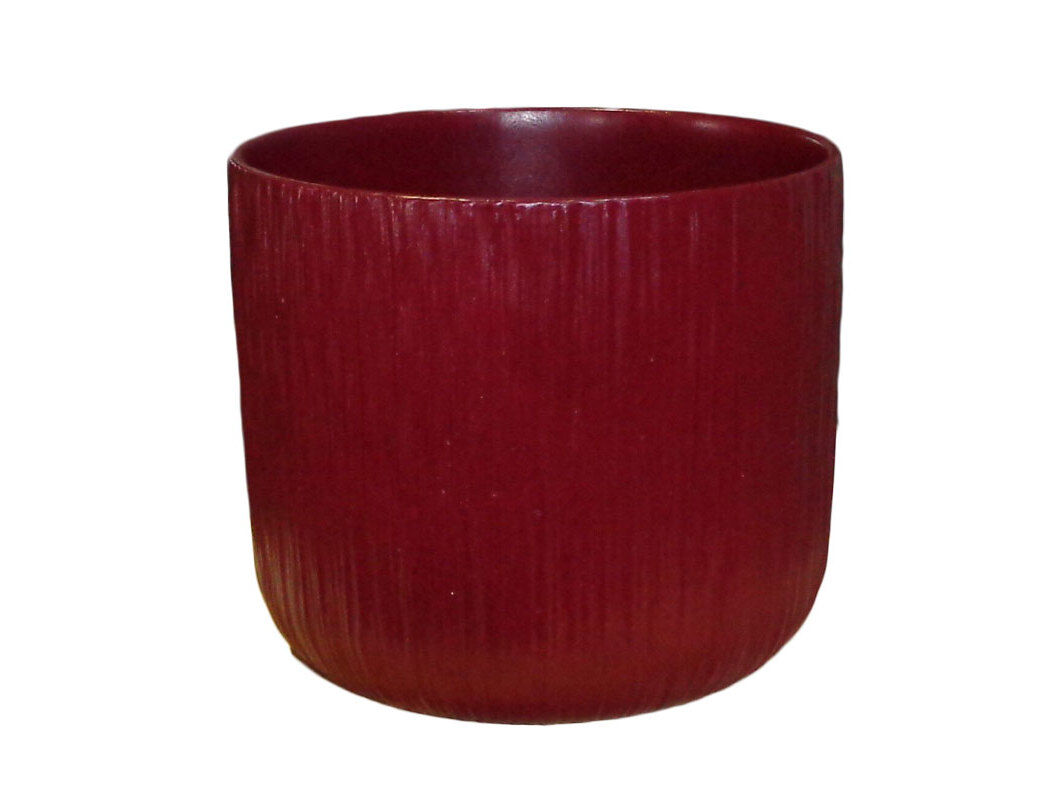 VASO GEN IN&OUT BORDEAUX 15 CM