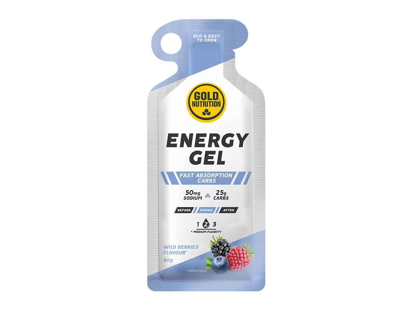 ENERGY GEL GOLDNUTRITION BERRIES 40 G