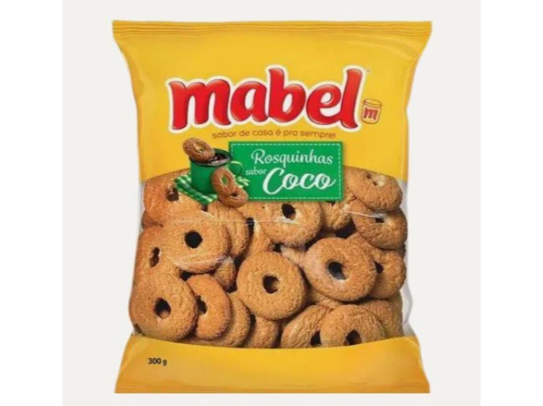 BISCOITO ROSQUINHA MABEL ROSCA COCO 300G image number 1