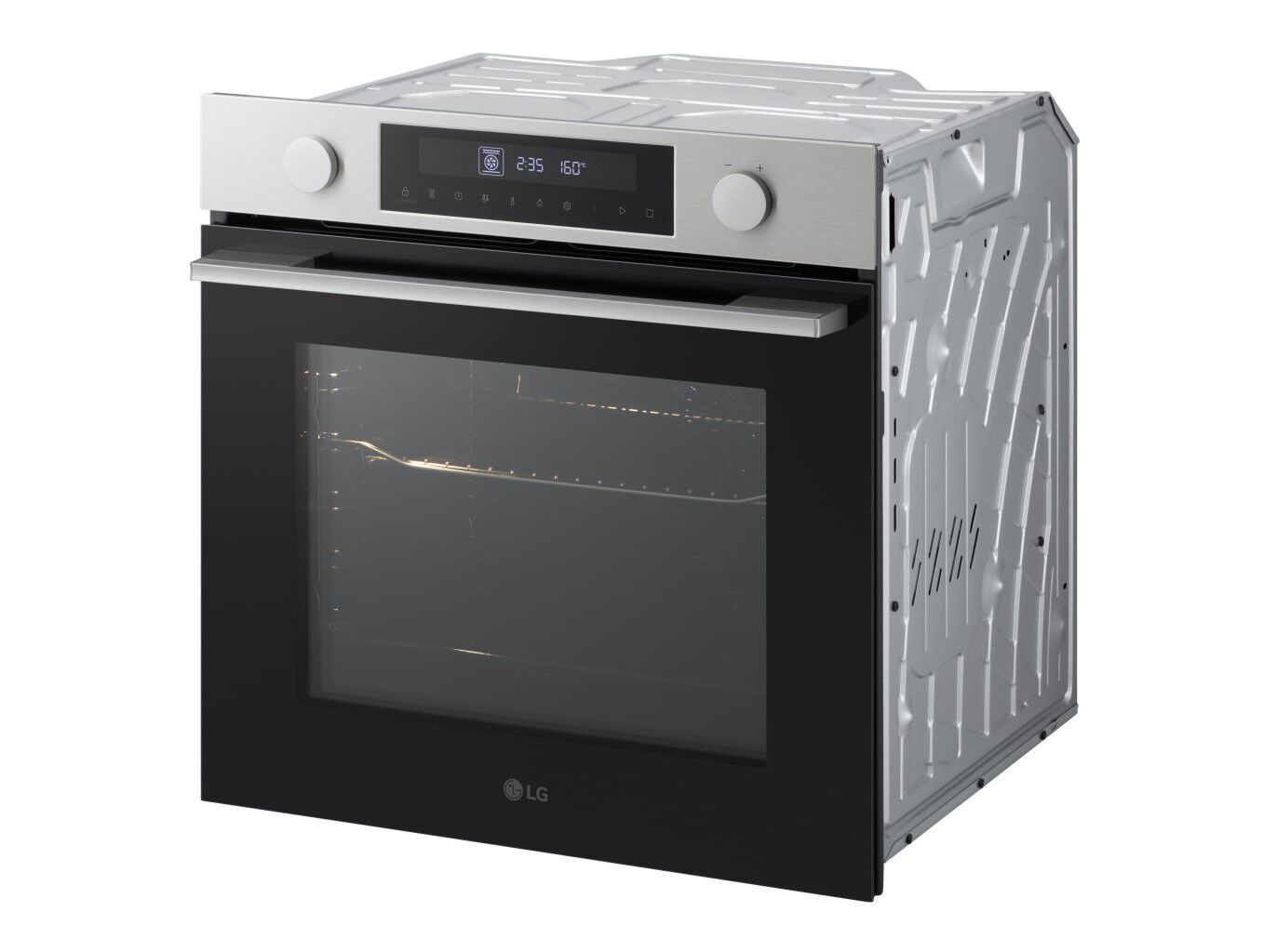 FORNO DE ENCASTRE LG WS5D7230S INOX 72L PIROLITICO image number 4