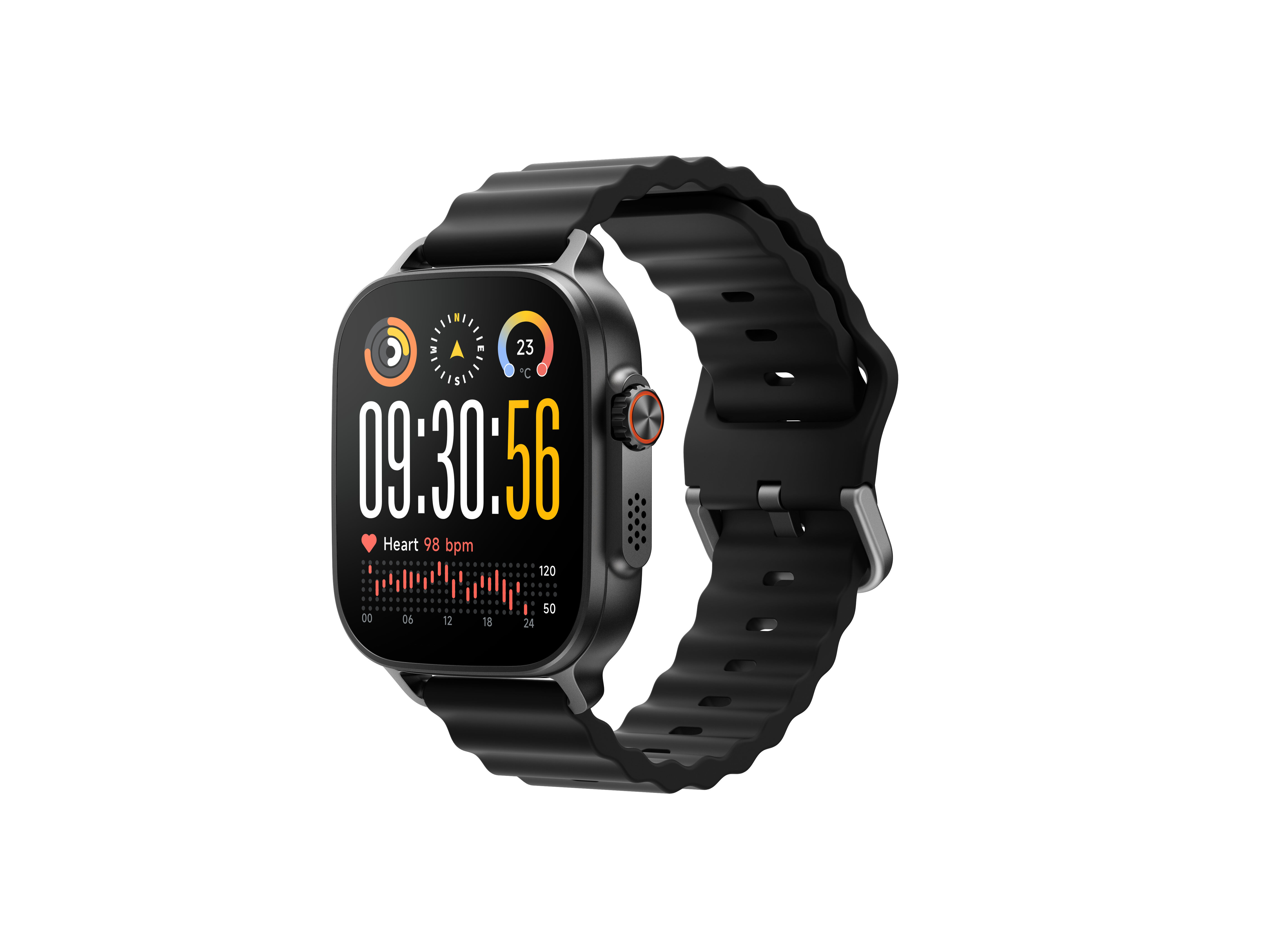 SMARTWATCH REALME WATCH 5 TITANIUM BLACK image number 1