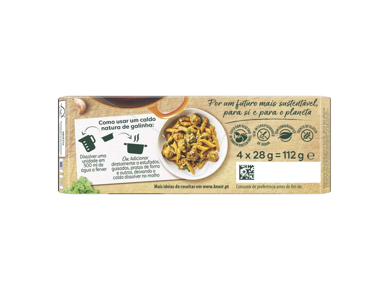 CALDO KNORR NATURA GALINHA 4X28G image number 2
