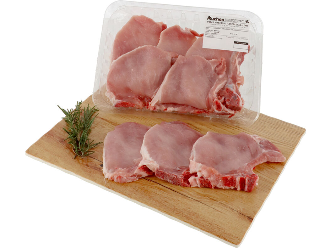 PORCO NACIONAL COSTELETAS LOMBO KG image number 0