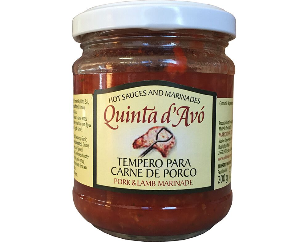 TEMPERO QUINTA D'AV&Oacute; PARA GRELHADOS CARNE 200G image number 0