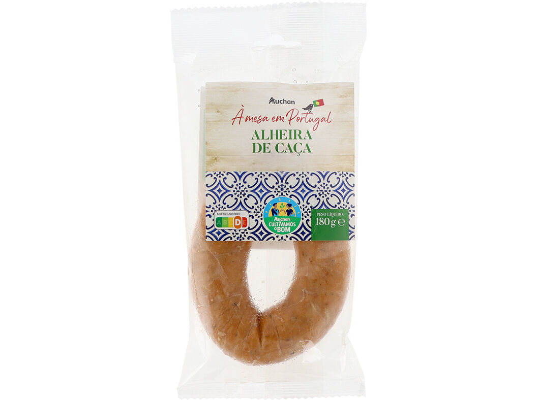 ALHEIRA DE CA&Ccedil;A AUCHAN &Agrave; MESA EM PORTUGAL CULTIVAMOS O BOM 180G