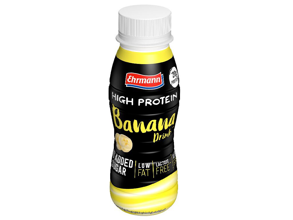 BEBIDA EHRMANN BANANA MAIS PROTE&Iacute;NA 250ML