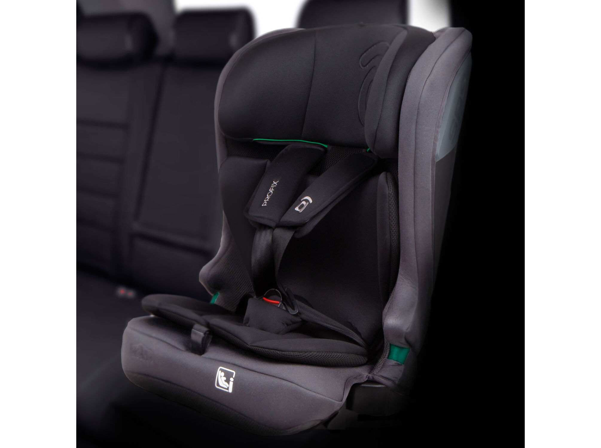 CADEIRA AUTO I-SIZE ASALVO 76-150 CM CINZA image number 3