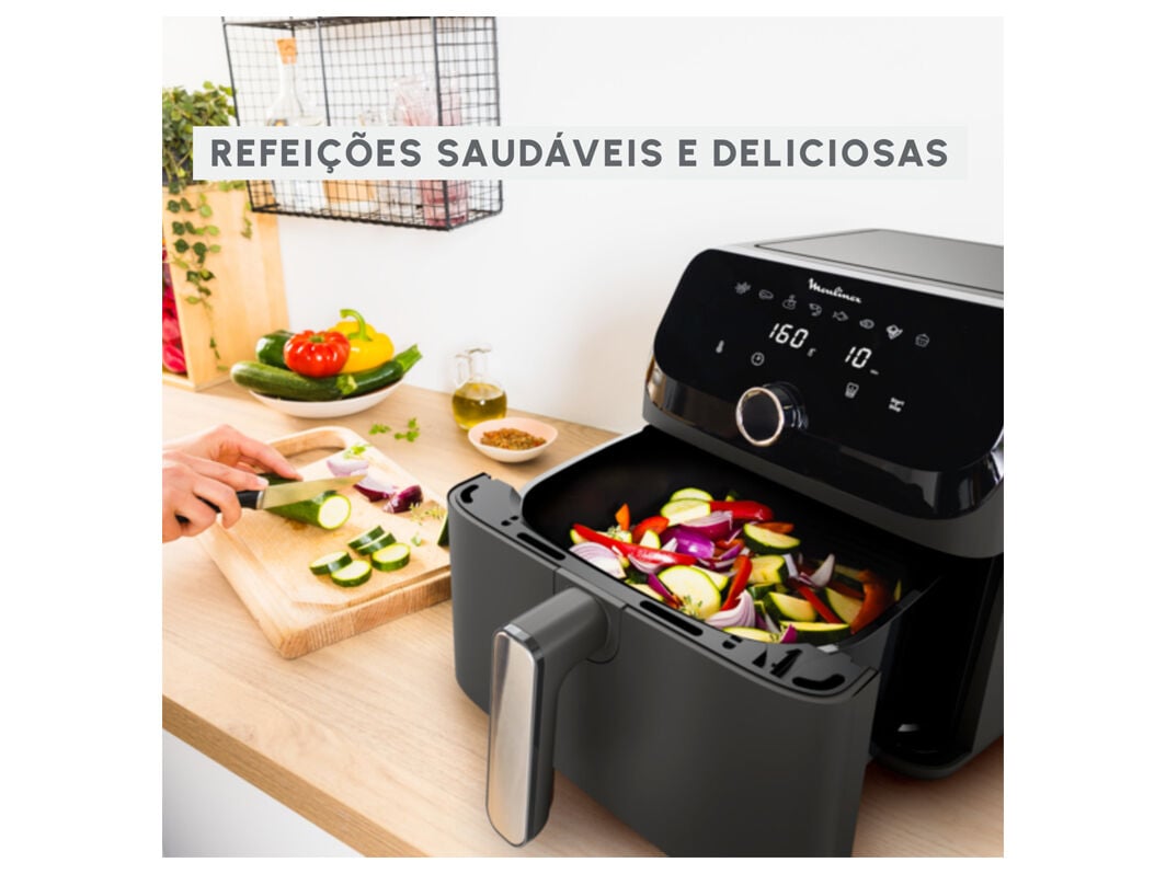 FRITADEIRA SEM &Oacute;LEO AIR FRYER MOULINEX EASY FRY MEGA EZ855HF0 7.5L image number 6