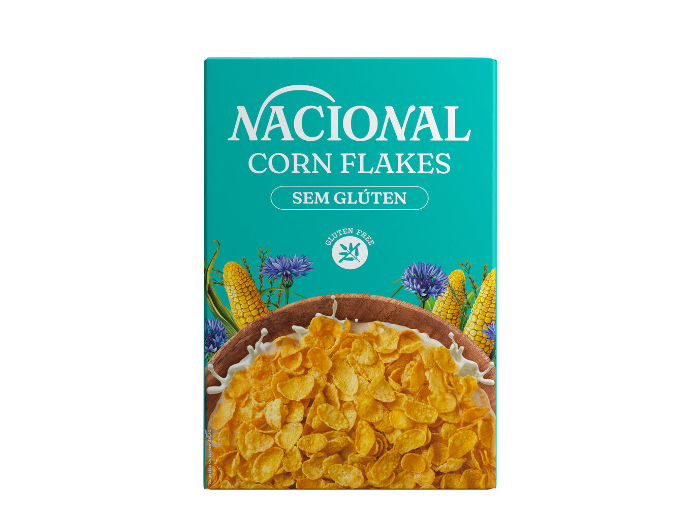 CORN FLAKES NACIONAL SEM GL&Uacute;TEN 375 G