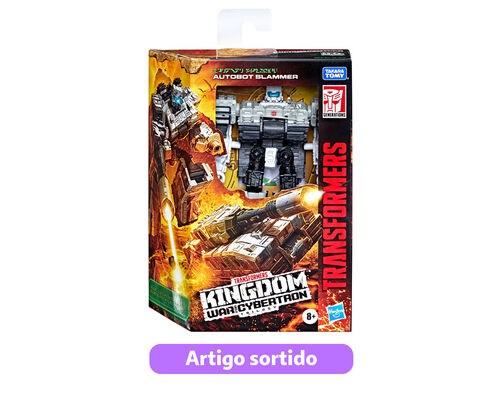 FIGURA TRANSFORMERS GENERATIONS WAR FOR CYBERTRON KINGDOM DELUXE MODELOS SORTIDOS image number 2