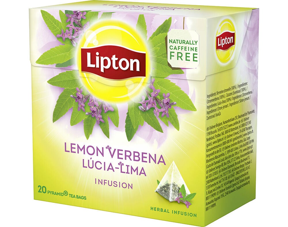 INFUS&Atilde;O LIPTON LUCIA LIMA PYRAMID 20 SAQUETAS