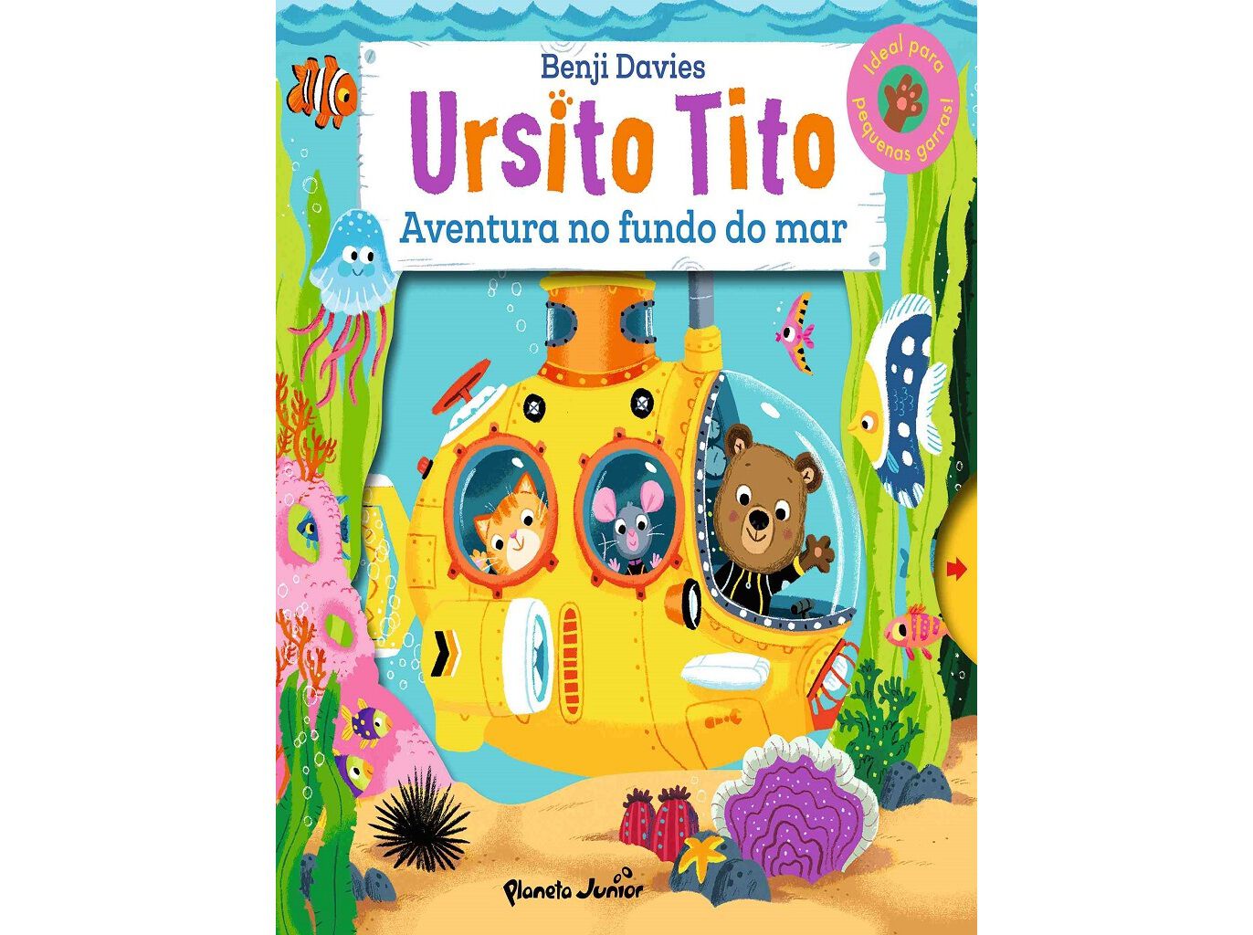 LIVRO URSITO TITO - AVENTURA FUNDO DO MAR DE BENJI DAVIES image number 0