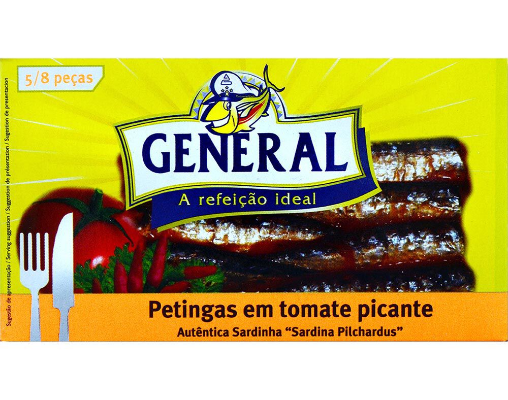 PETINGA GENERAL EM TOMATE PICANTE 90G