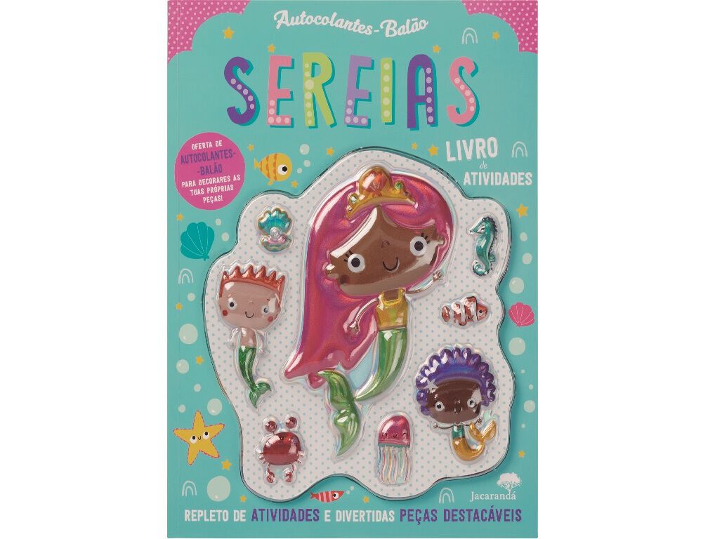 LIVRO SEREIAS - AUTOCOLANTES BAL&Atilde;O image number 0