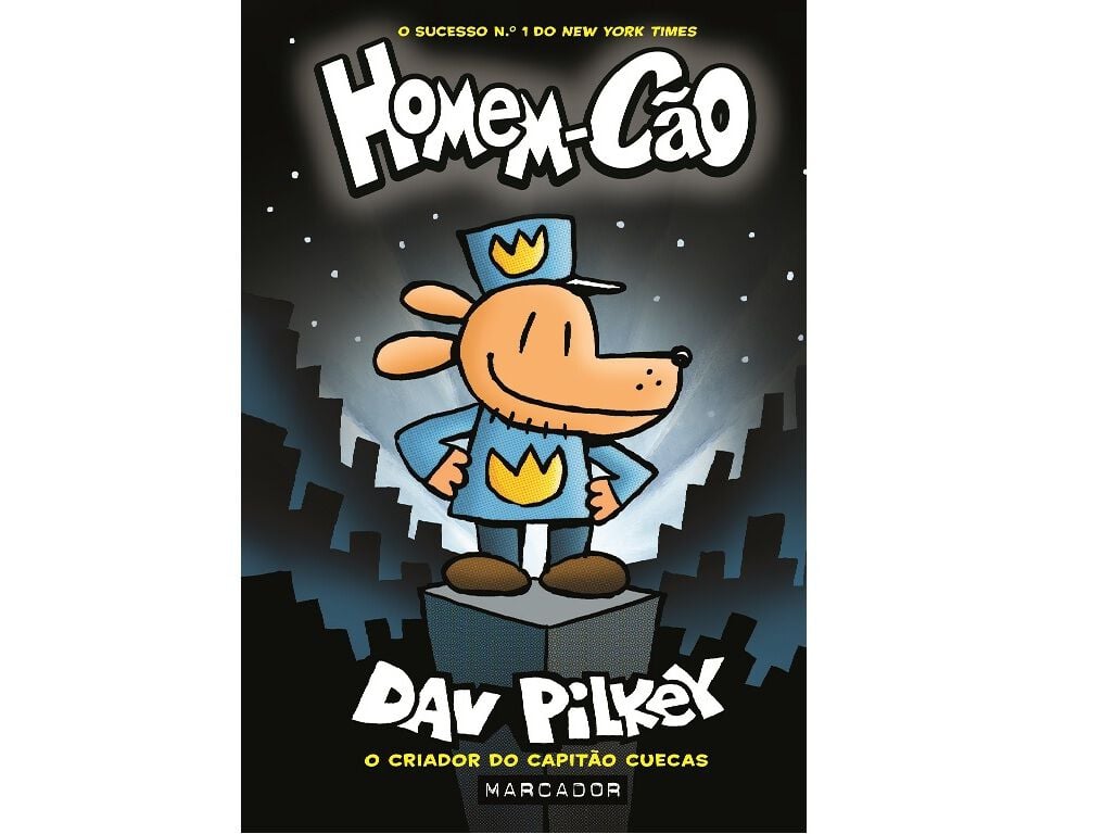 LIVRO HOMEM-C&Atilde;O DAV PILKEY