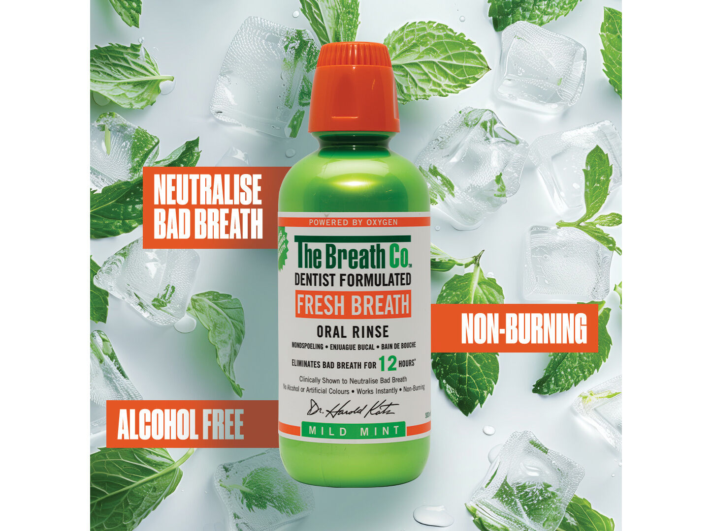 ELIXIR THE BREATH CO MILD MINT SUAVE 500ML image number 1
