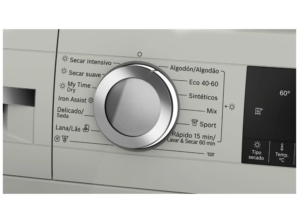 M&Aacute;QUINA DE LAVAR E SECAR ROUPA BOSCH SERIE 4 WNA1341XES (9/5KG E INOX) image number 2