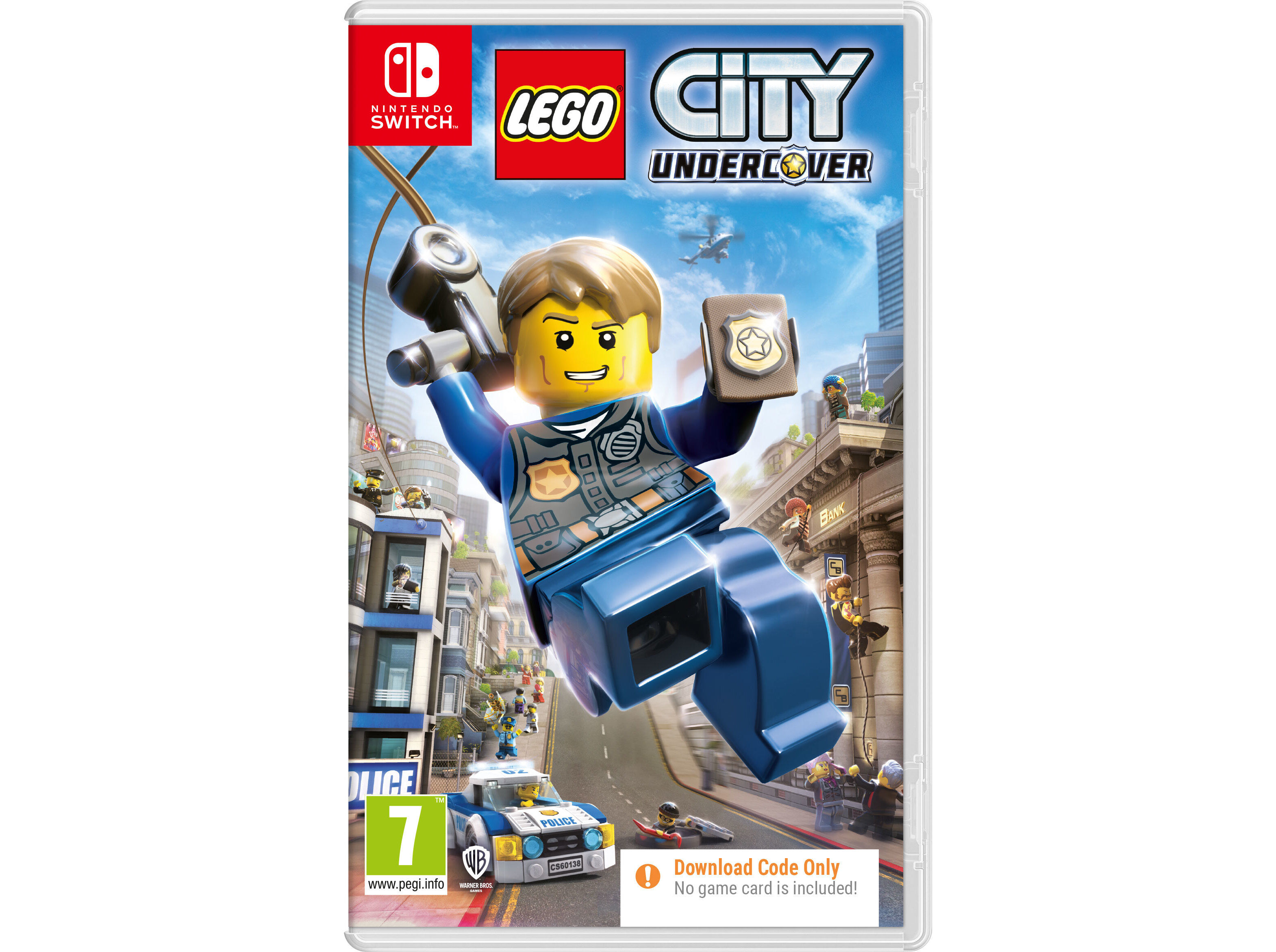 JOGO LEGO CITY SWITCH UNDERCOVER C&Oacute;DIGO