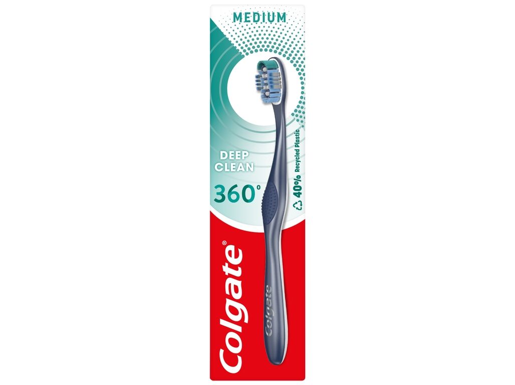 ESCOVA DE DENTES 360 M&Eacute;DIA COLGATE 1UN