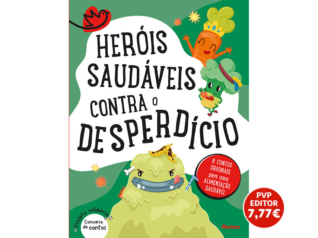 LIVRO HEROIS SAUDAVEIS AUCHAN image number 0