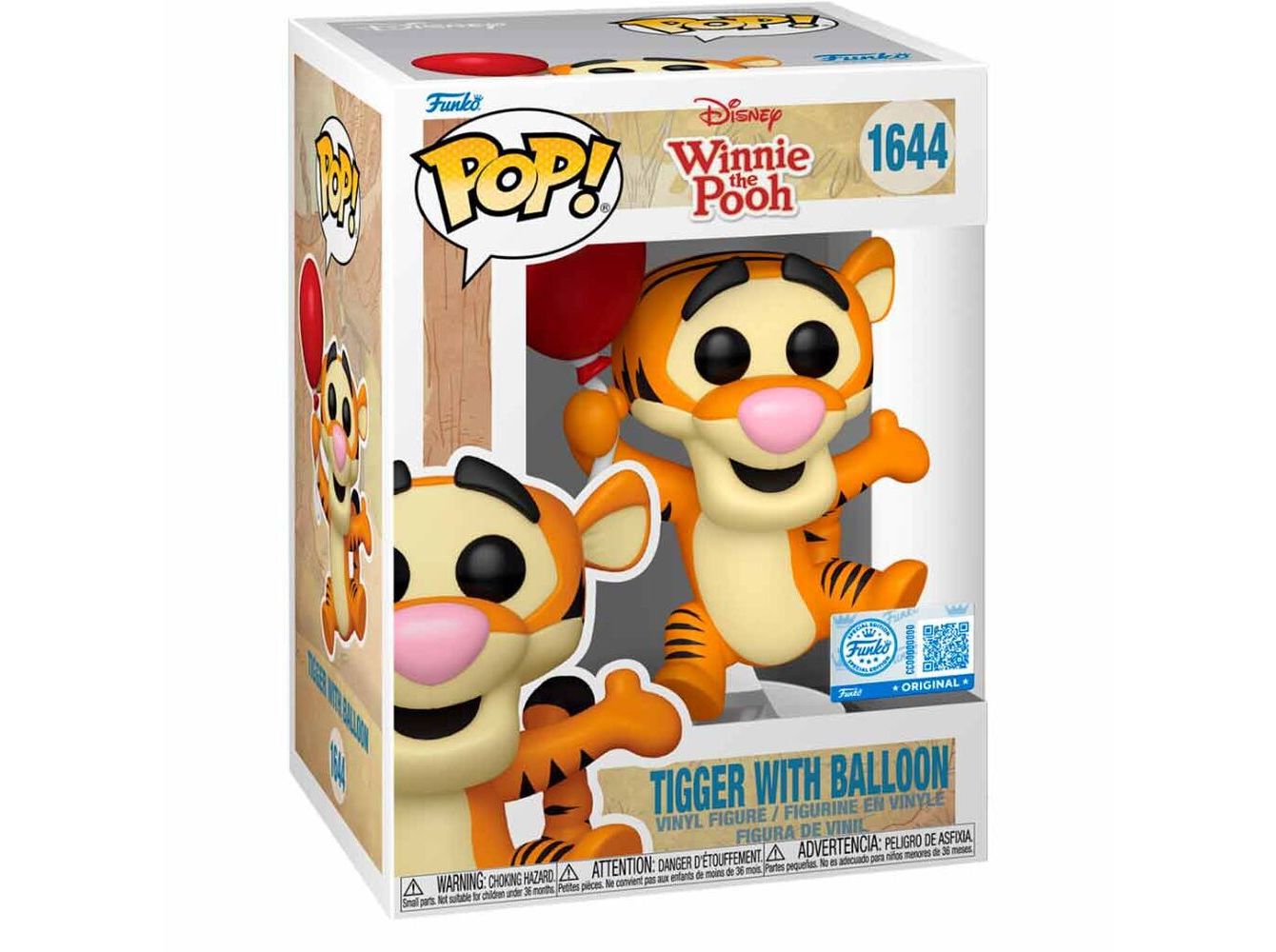 FIGURA FUNKO POP! DISNEY: WTP- TIGGER COM BALLOON