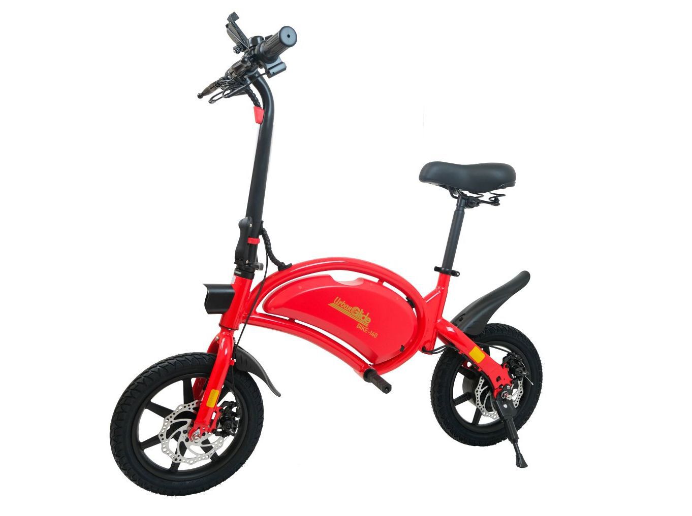BICICLETA ELETRICA URBANGLIDE BIKE 140 RED
