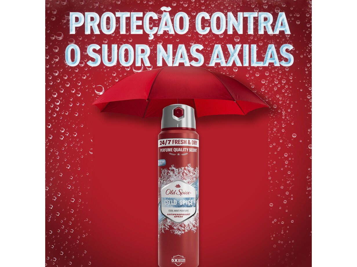 DESODORIZANTE SPRAY OLD SPICE COLD SPICE 150 ML image number 7