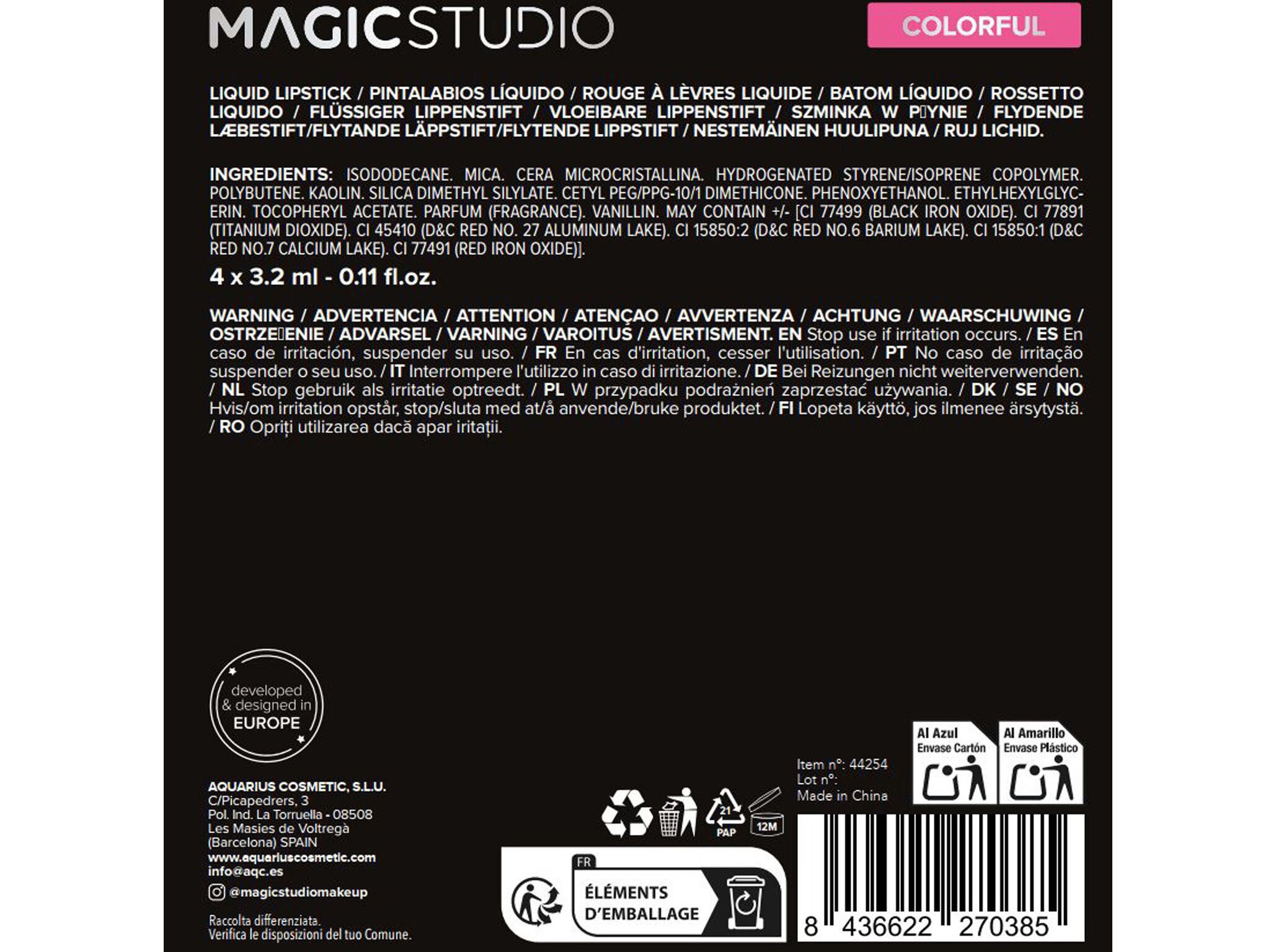 CONJUNTO BATONS MAGIC STUDIO COLORFUL image number 3
