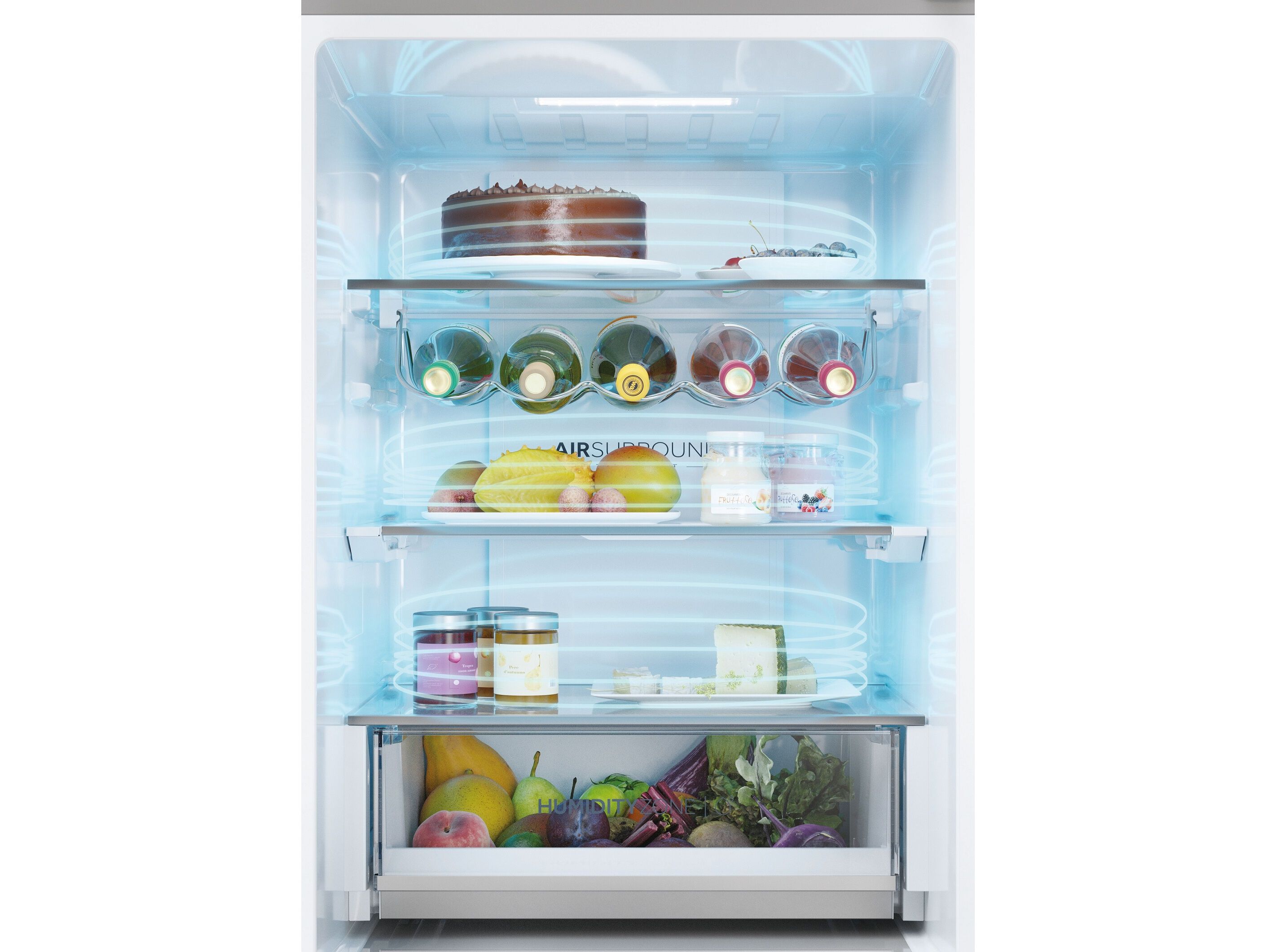 FRIGOR&Iacute;FICO COMBINADO HAIER HDPW5618DNPK NO FROST D 352L INOX image number 13
