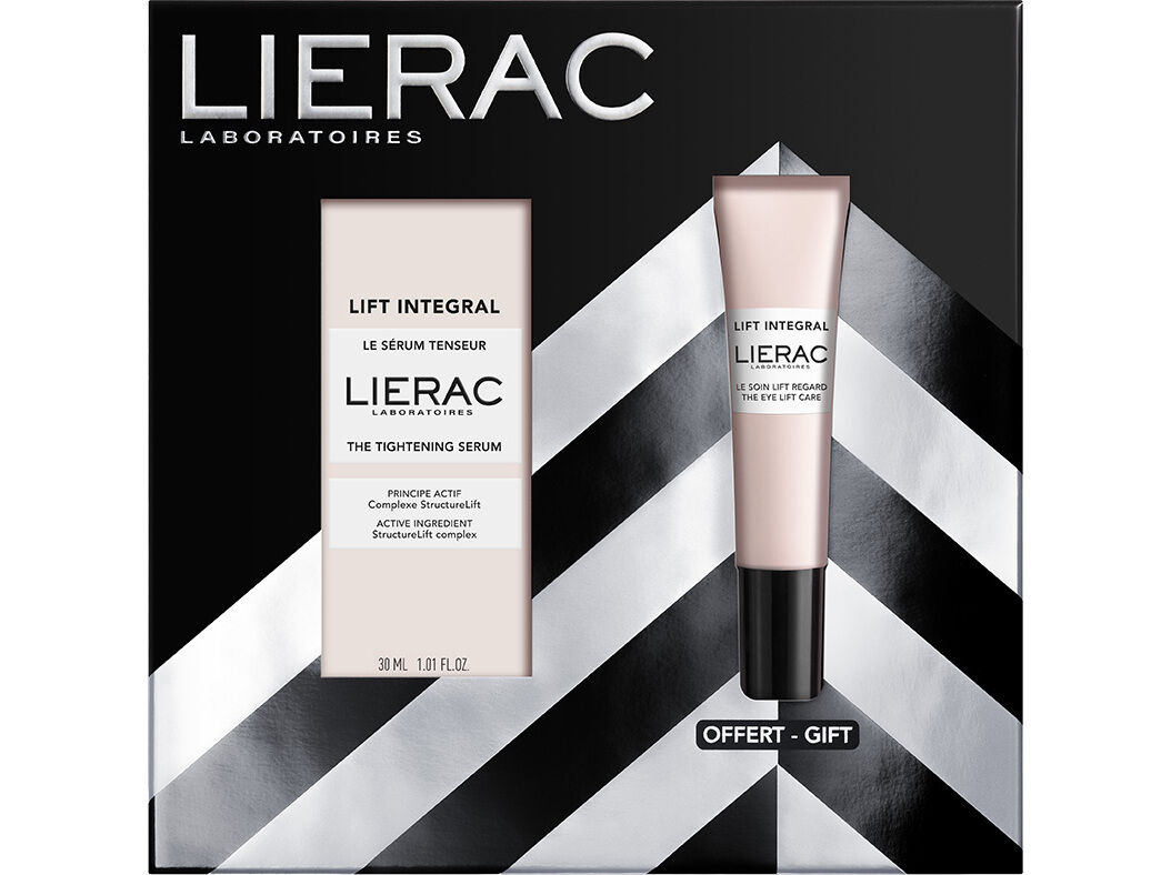 COFFRET LIERAC LIFT INTEGRAL S&Eacute;RUM + OF OLHOS