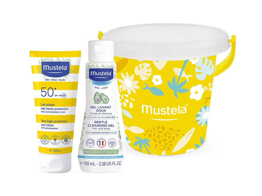 LEITE SOLAR MUSTELA E GEL LAVANTE 2X100ML