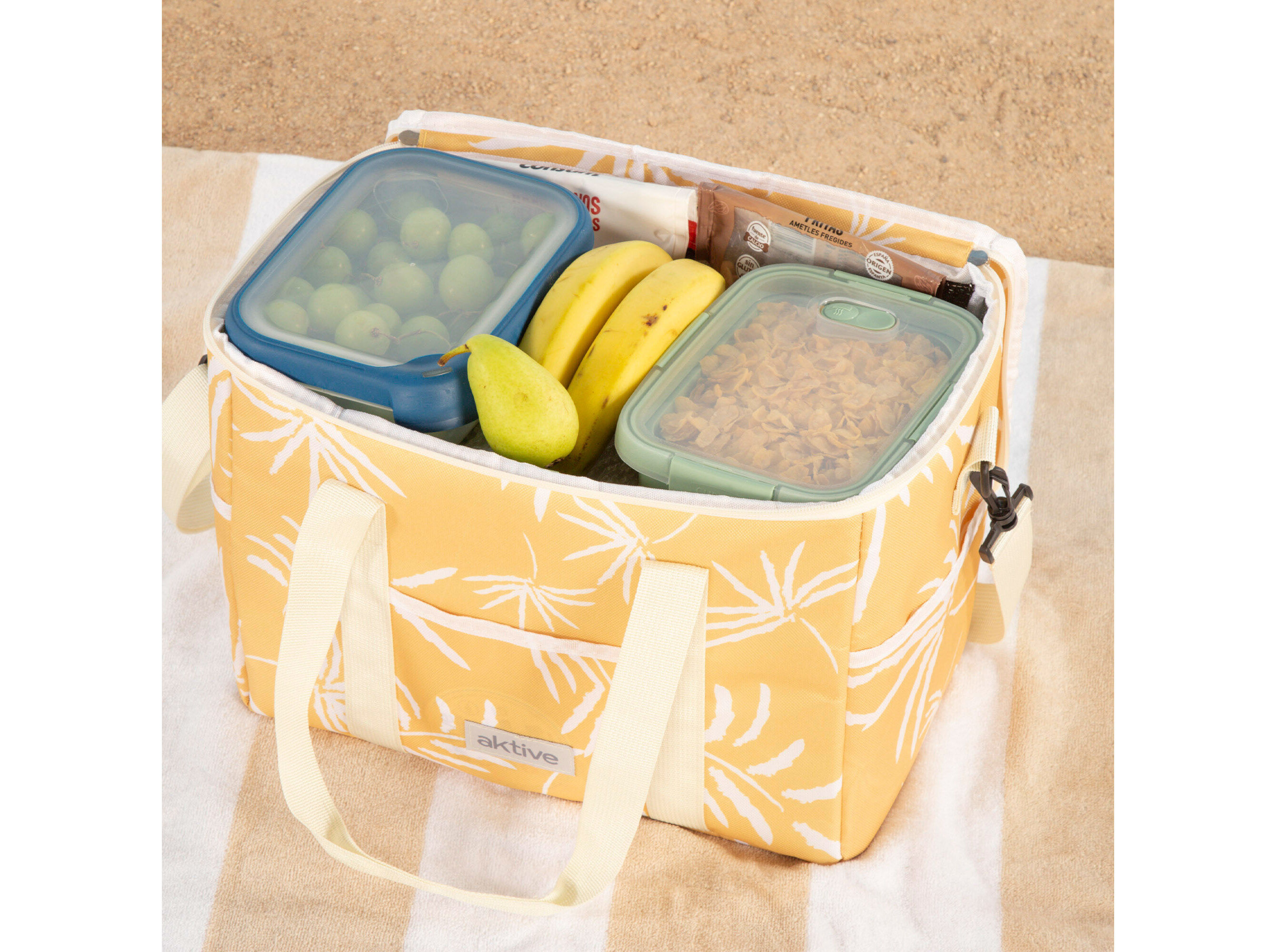 SACO T&Eacute;RMICO AKTIVE AMARELO 35X21X25CM image number 1