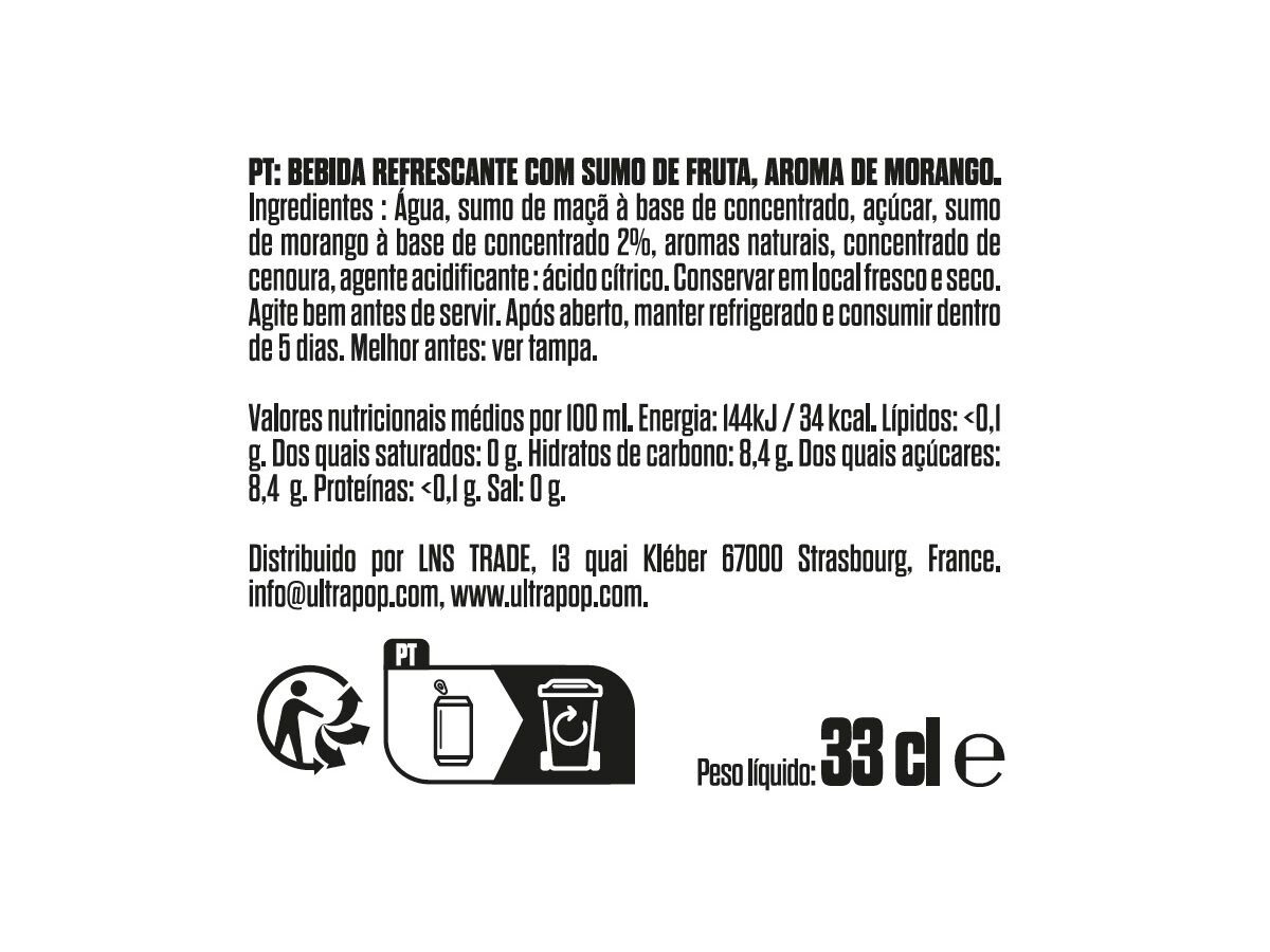 SUMO ULTRAPOP DRAGONBALL 330ML image number 1