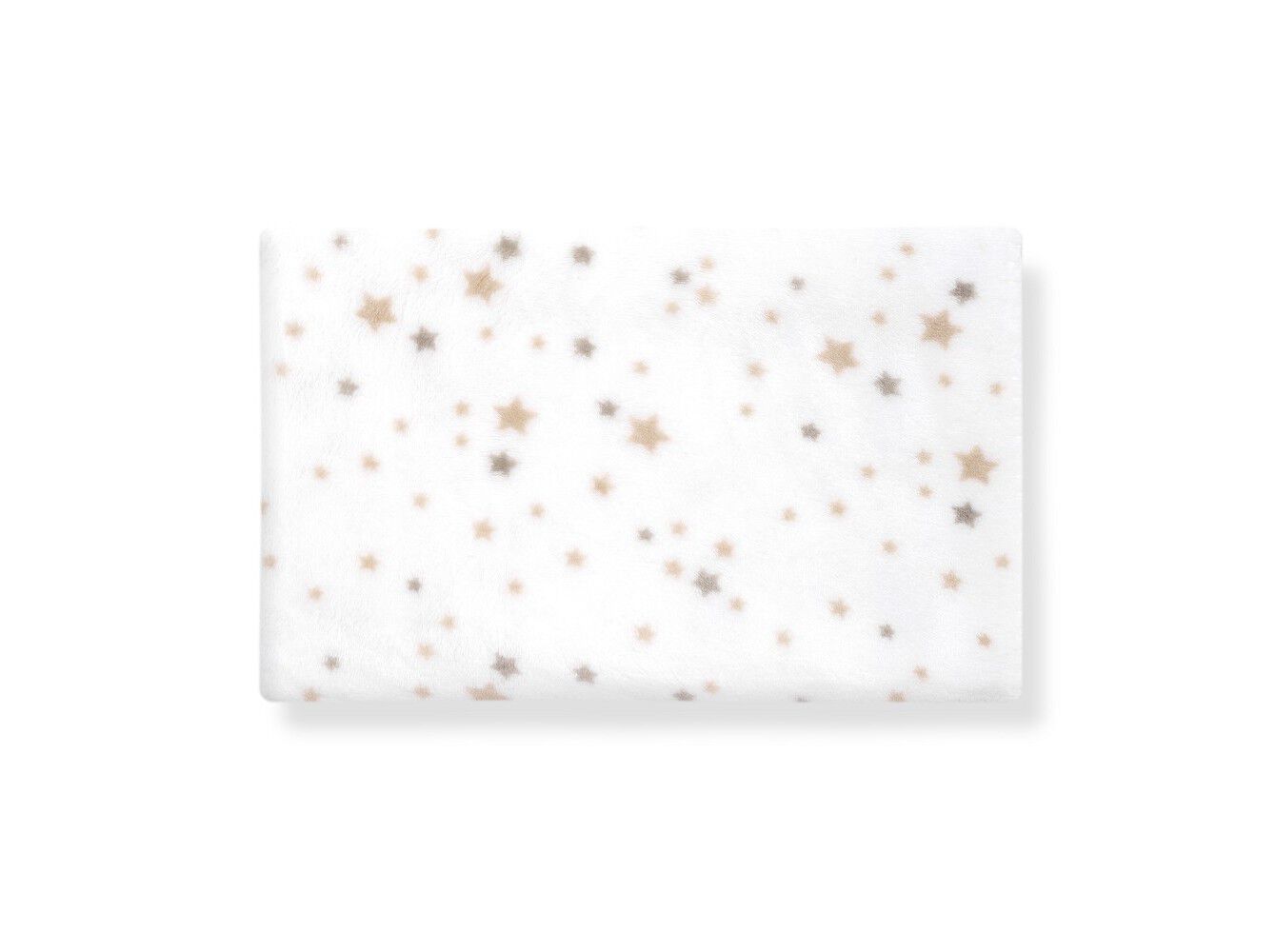 CONJUNTO DE MANTA + PELUCHE INTERBABY ALGOD&Atilde;O GIRAFA BEGE image number 2