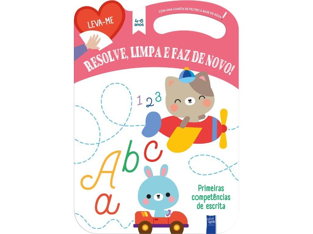 LIVRO RESOLVE LIMPA E FAZ DE NOVO - PRIMEIRAS COMPET&Ecirc;NCIAS DE ESCRITA 4-6 ANOS image number 0