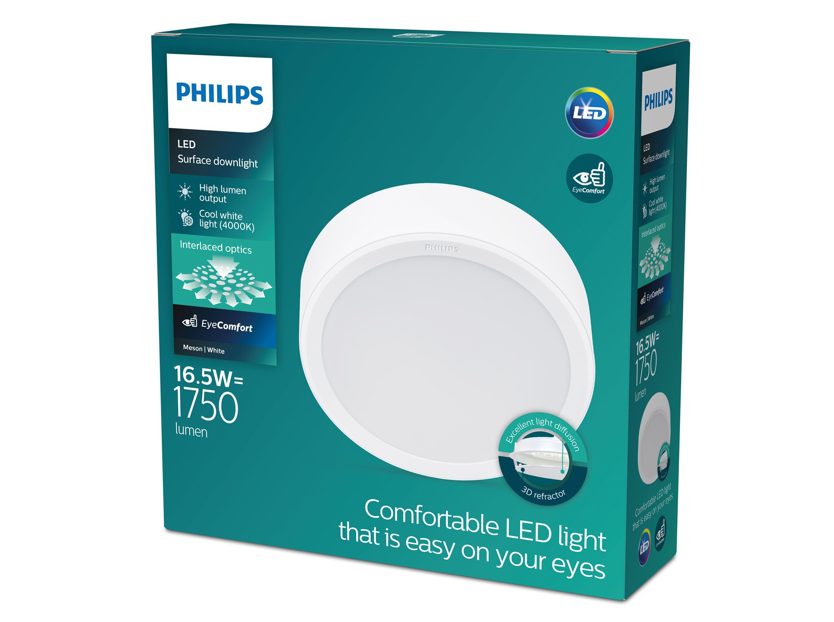 PLAFON LED PHILIPS MESON 16.5W 4000K image number 0