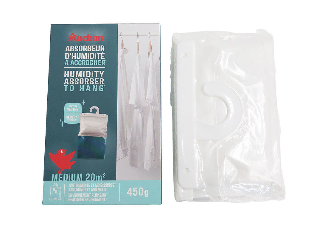 DESUMIDIFICADOR AUCHAN NEUTRO PARA PENDURAR 450G