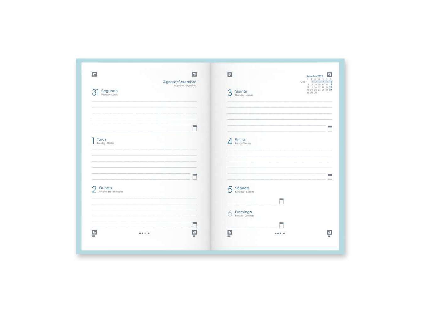 AGENDA ESCOLAR OXFORD & YOU 2026/2027 CORES SORTIDAS image number 1