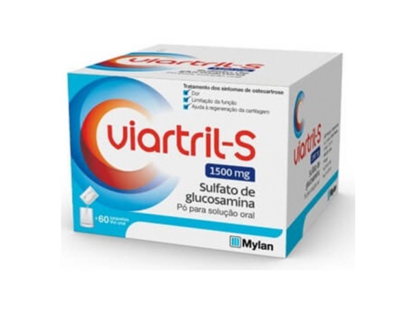 P&Oacute; SOLUCAO ORAL VIATRIL-S 1500MG SAQUETAS 60UN image number 0
