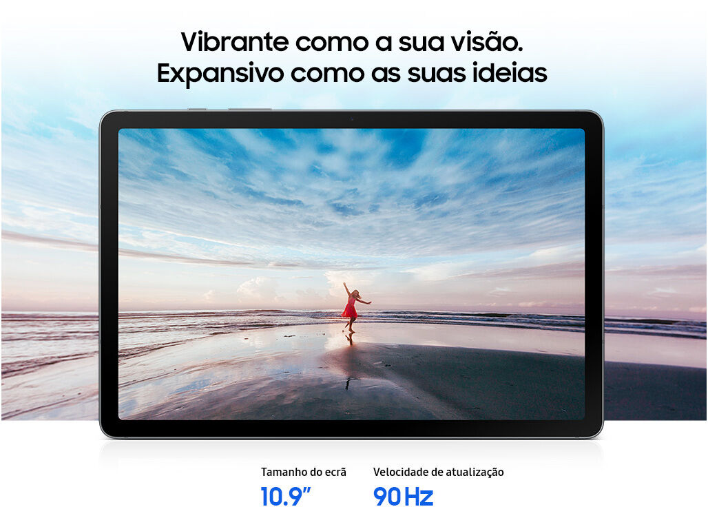 TABLET SAMSUNG GALAXY S10 LITE WIFI CINZA 128GB image number 2