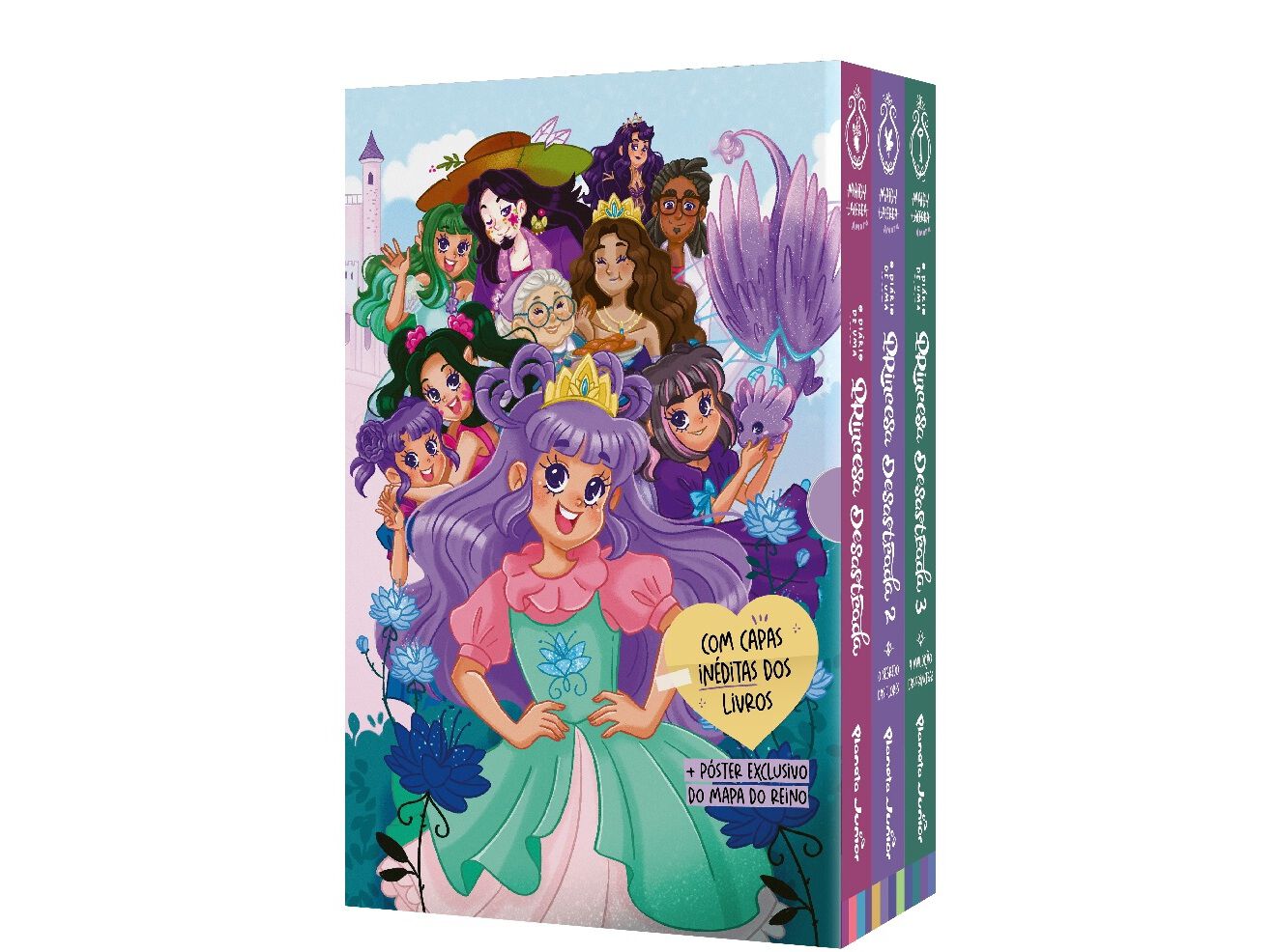 PRINCESA DESASTRADA - BOX VOL 1 2 3 + P&Oacute;STER image number 0