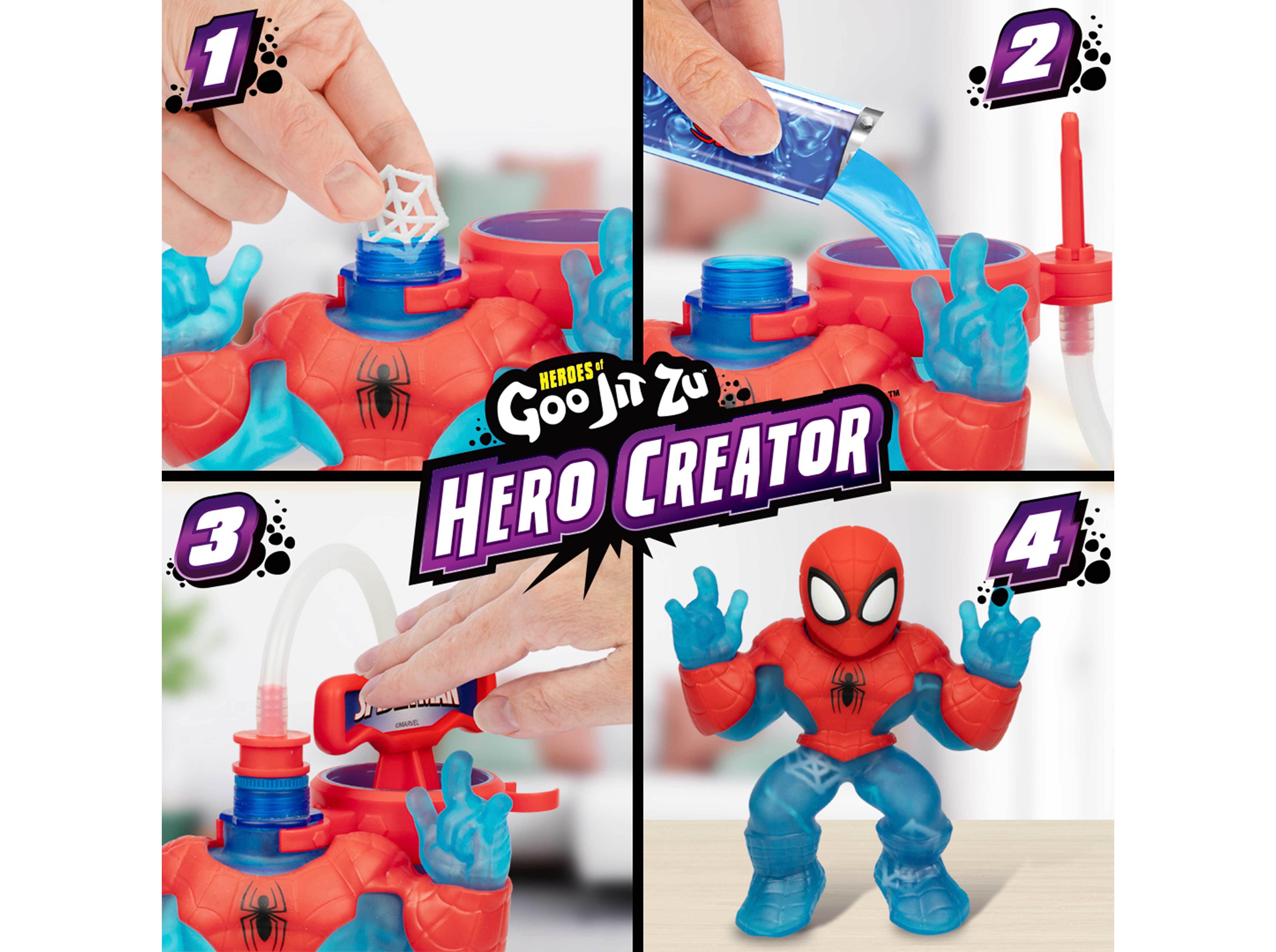 FABRICA E FIGURAS SPIDERMAN GOO JIT ZU image number 10